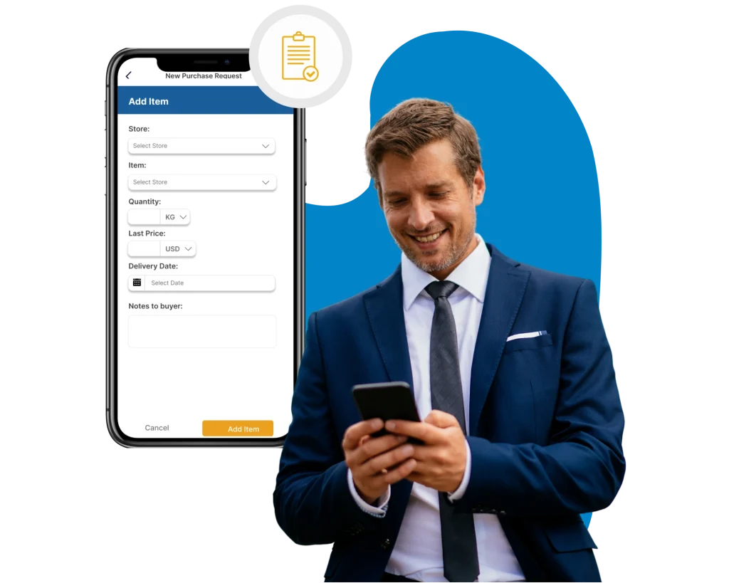 Approval, Inventory, and Receiving Using Smartphones